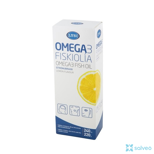 Omega 3 s citroném Lýsi 240 ml