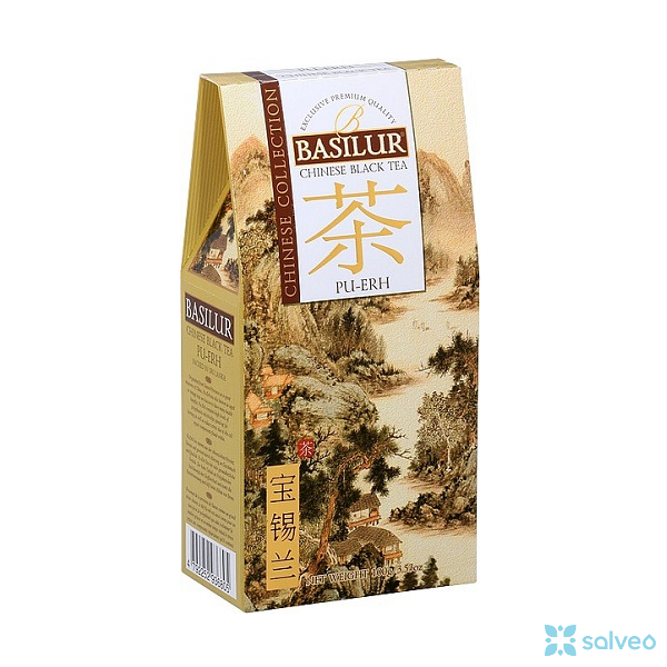 Chinese Black Tea Pu-Er Basilur papír 100 g
