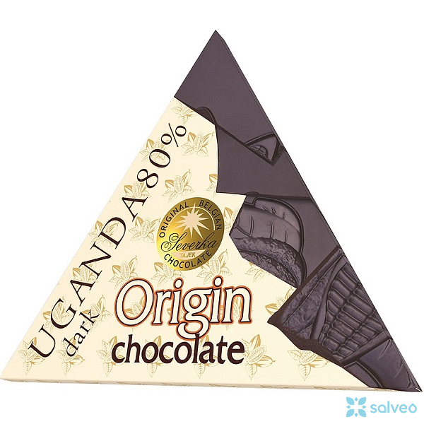 Hořká čokoláda 80% Origin UgandaT-Severka 50 g