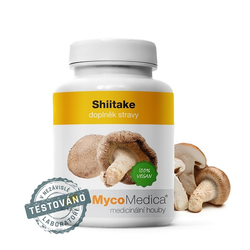 Shiitake vegan MycoMedica 90 kapslí