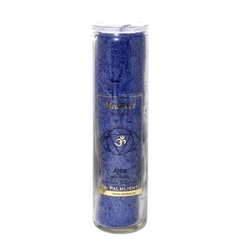 Velká čakrová svíčka královská modř, meditace, ájňa Cereus