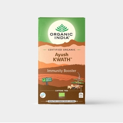 Tulsi Ayush KWATH, Imunita Organic India 25 x 2 g