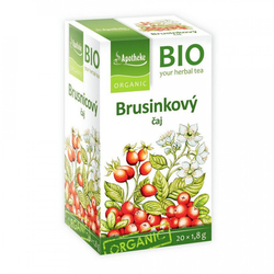 Brusinkový čaj Bio Apotheke 20 x 1,8 g