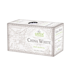 China White Bílý čaj Grešík 20 x 2,0 g