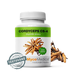 Cordyceps CS-4 vegan MycoMedica 90 kapslí