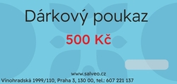 Dárkový poukaz 500 Kč elektronický Dárkový poukaz 500 Kč elektronický